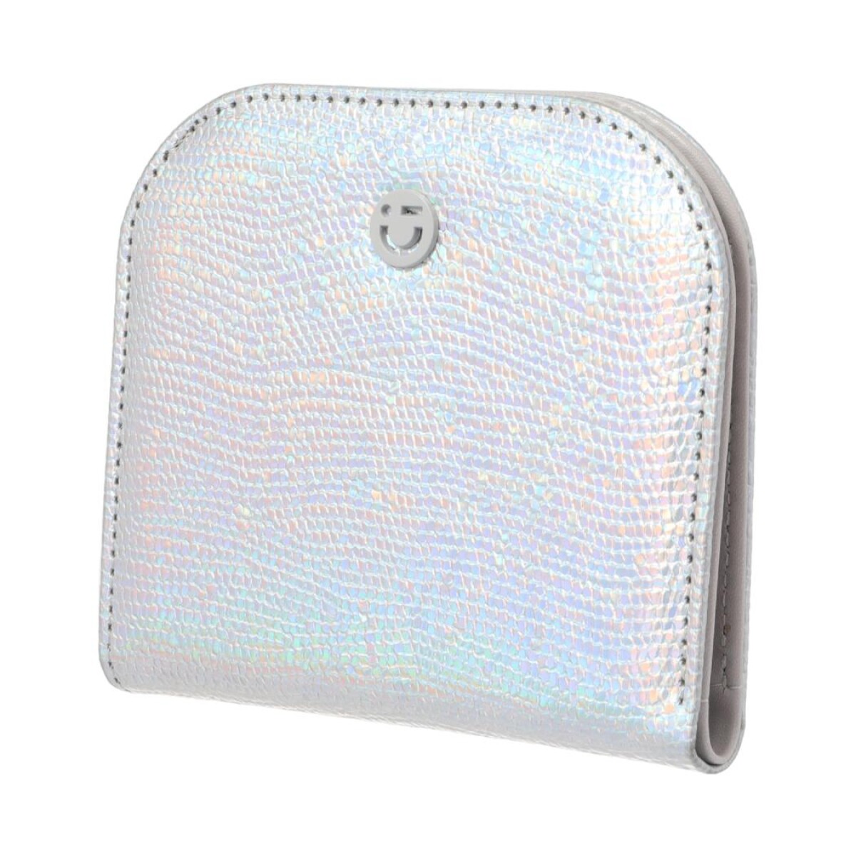 Billetera Shiny - plateado 