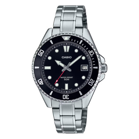 Reloj Casio en Acero Inoxidable Plateado 0
