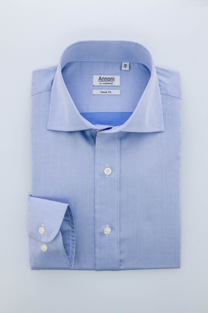 Camisa Annoni Italian Collar Twill 