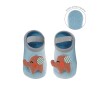 Set de medias con aplique anti deslizante buba 1 a 3 Elefante Marron
