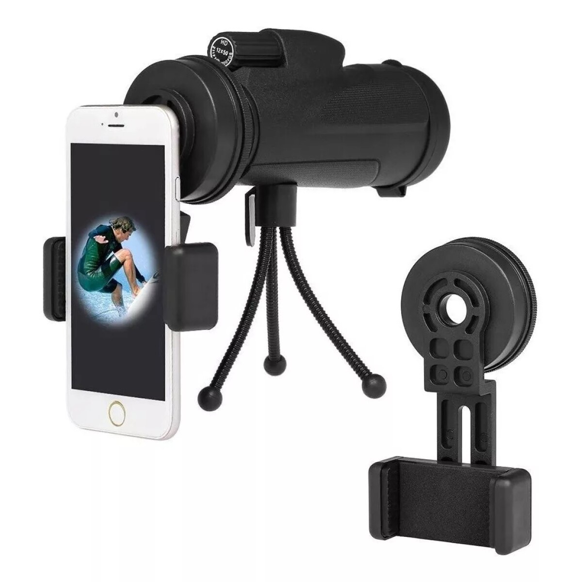 Soporte Celular Para Telescopio Adaptador Binocular Y+ 