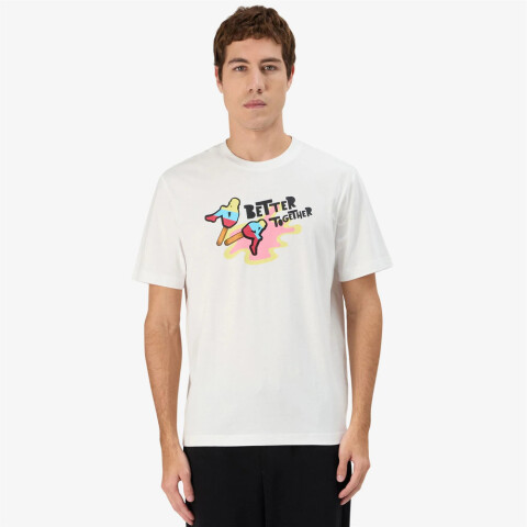 Polo Logo Gorto Hombre White
