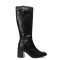Bota de Mujer Miss Carol PRATO de caña alta Negro