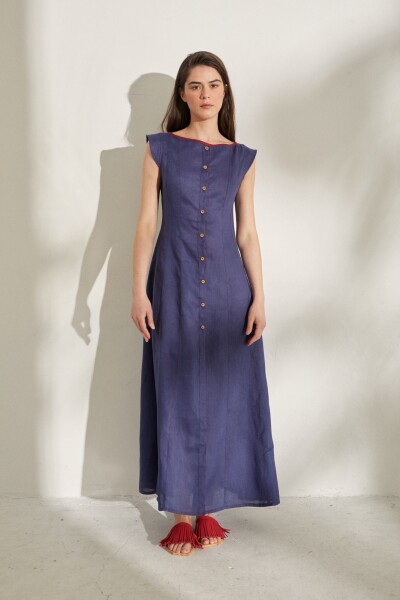 VESTIDO CORRIENTE Azul Marino