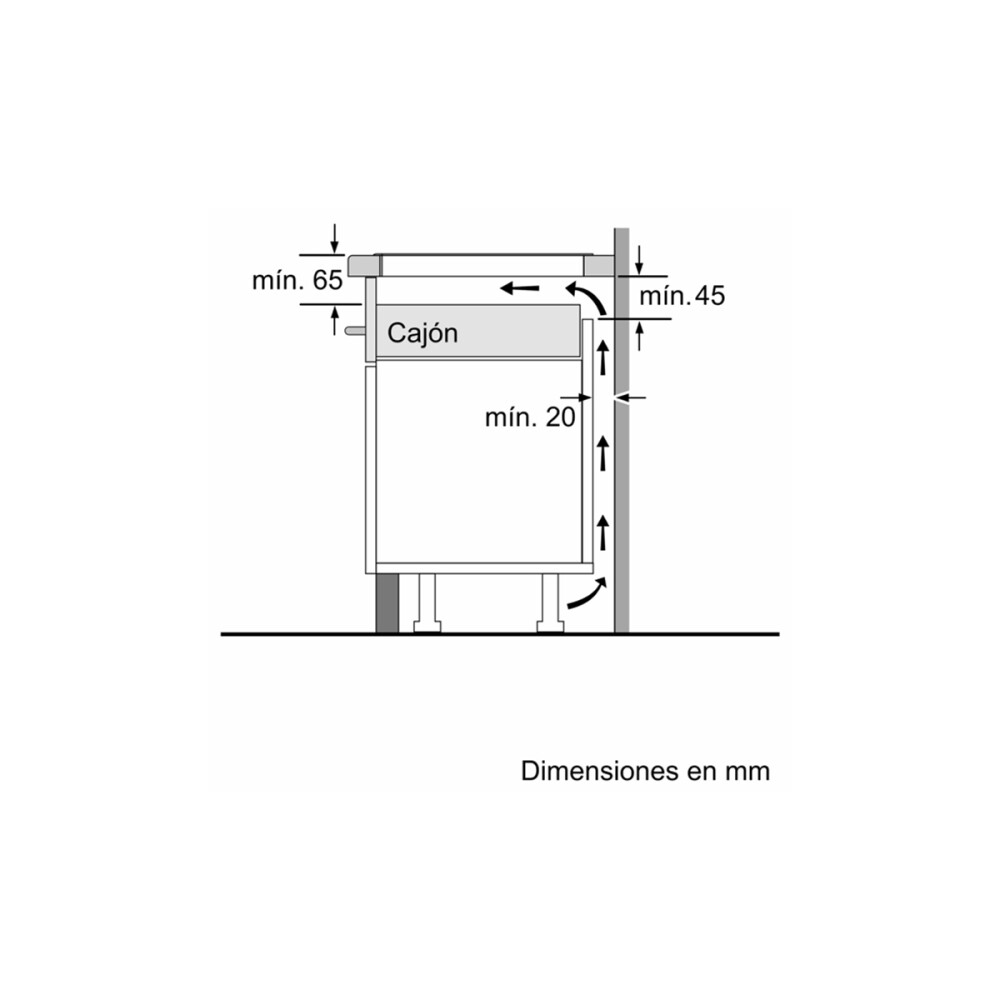 Anafe de Inducción Bosch PUE611BB5E 60 cm Anafe de Inducción Bosch PUE611BB5E 60 cm
