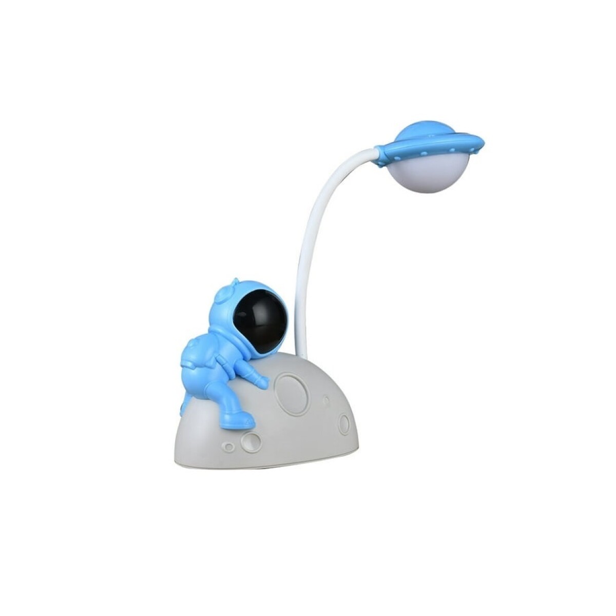 Lámpara Led Escritorio Diseño Astronauta Universo Binario - AZUL 
