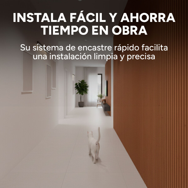 Pack x50 Wpc Simil Madera Wall Panel Lambrin 2.90x16.7 Color Marrón Madera 4