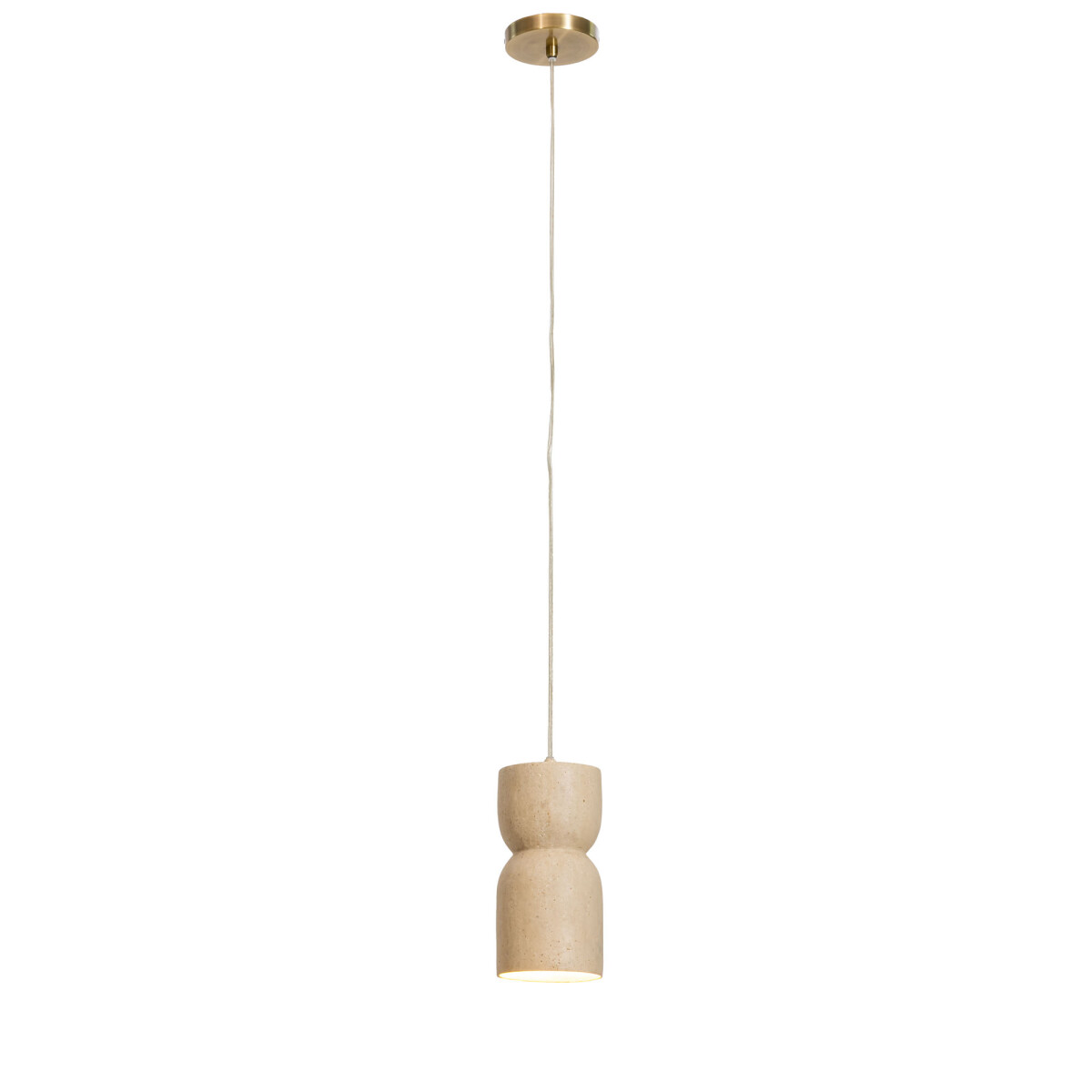 LÁMPARA - DE TECHO STONE NATURAL/BEIGE PIEDRA FM7UBSRSCL 