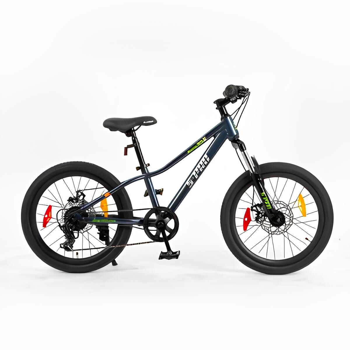 Bicicleta S Pro Rocket Rodado 20 Urbana Con 7 Velocidades Y Cuadro De Acero - Gris 