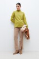 Polera oversized pistacho