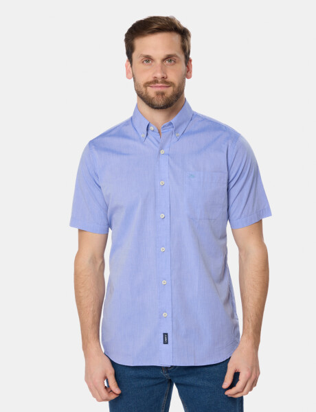 CAMISA LISA SPORT Azul