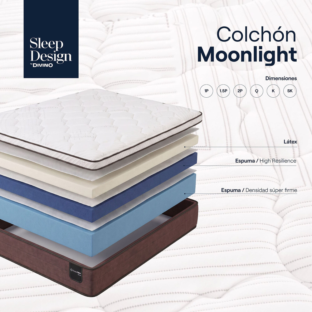 SOMMIER ESPUMA MOONLIGHT B KING