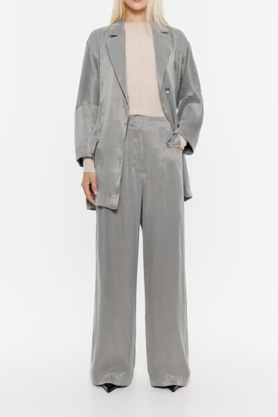 PANTALON FLUIDO Gris
