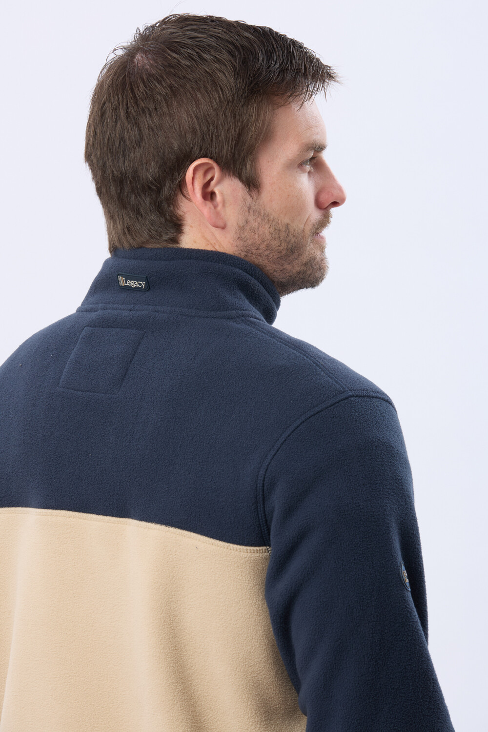 BUZO POLAR BICOLOR Beige