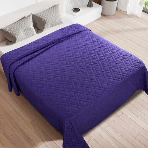 CUBRECAMA VIOLETA LANCASTER QUEEN