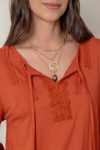 REMERA CENTELLA Terracota