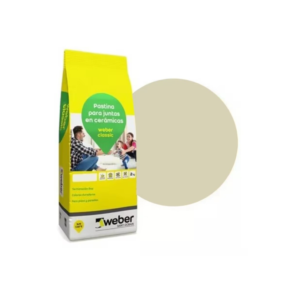 Pastina weber classic juntas 2kg Arena Pastina Weber Classic Juntas 2kg Arena