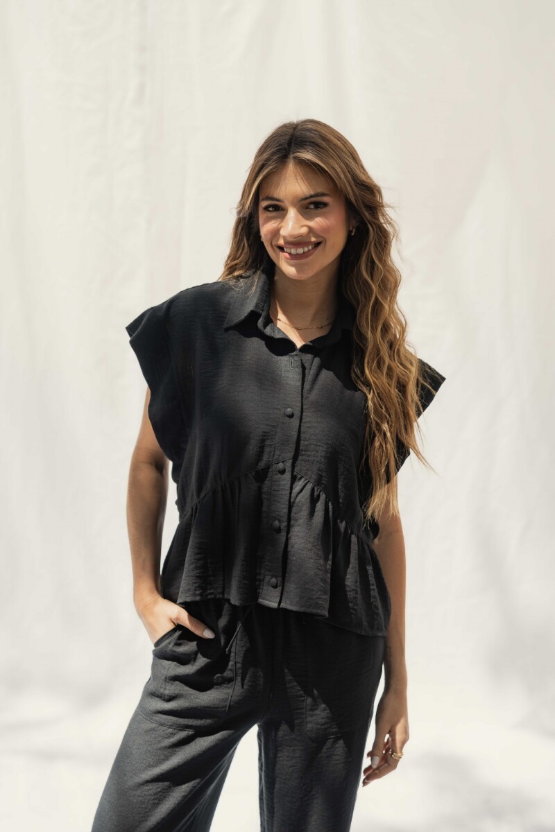 CAMISA PILAR NOIR CAMISA PILAR NOIR