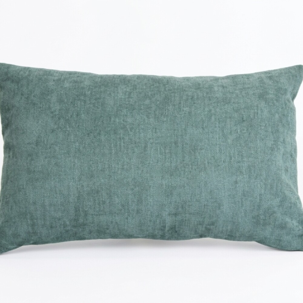 Almohadón Deco Gamuza Verde 30×50 cm