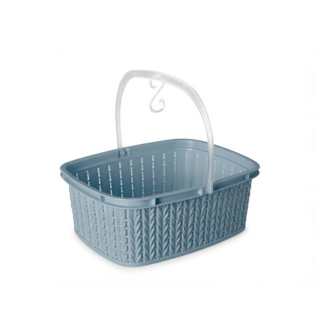 Cesto Organizador Trama Para Pinzas de Ropa AZUL