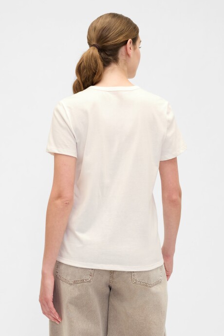 Remera Gràfico Manga Corta Mujer New Off White
