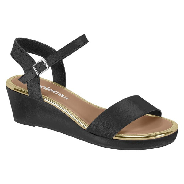 Sandalia Moleca Mujer 5512.308-30331 Negro-dorado
