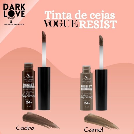 Tinta Liquida de Cejas Vogue Resist 24grs Carmel