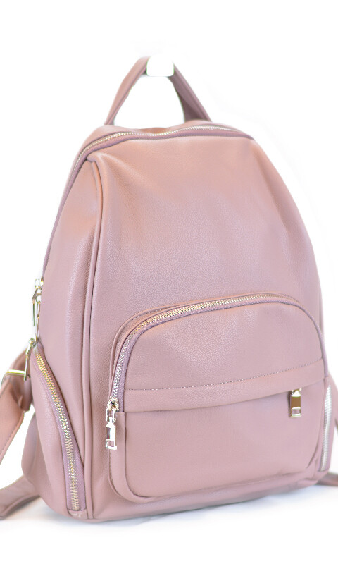MOCHILA GINEBRA ROSA MAUVE