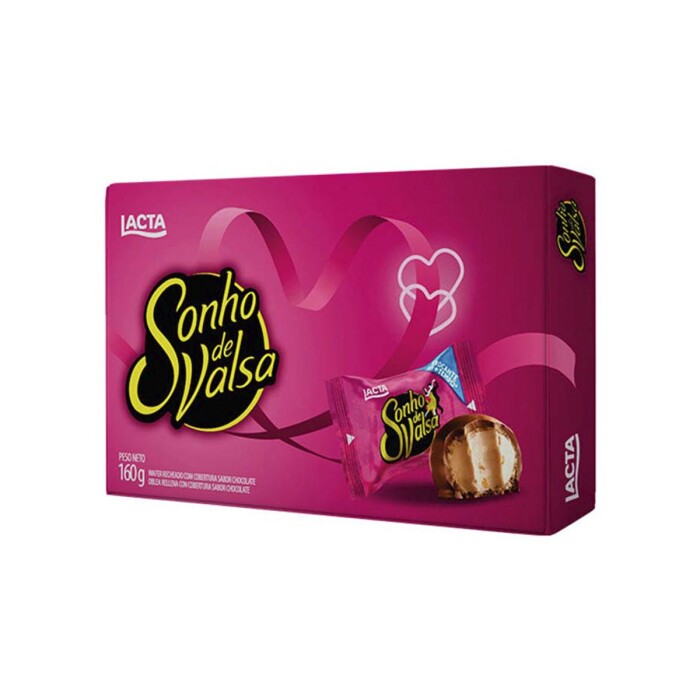 LACTA CHOCOLATE SONHO DE VALSA CORAZON única
