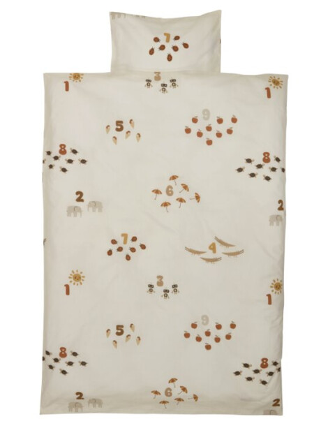 Juego de funda nórdica junior ASTA 100x140 blanco Juego de funda nórdica junior ASTA 100x140 blanco