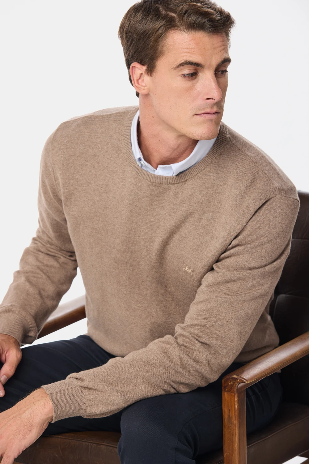 BUZO TEJIDO CASHMERE Beige