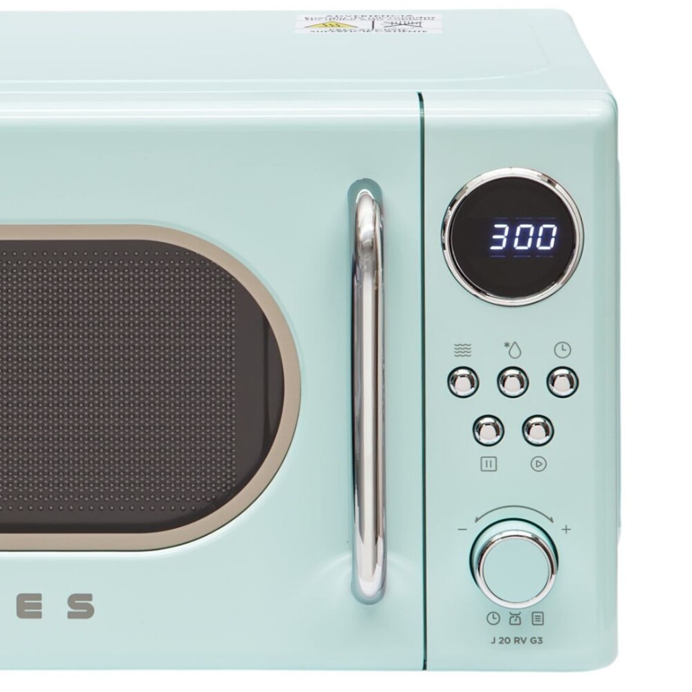 Horno Microondas Retro - Verde - James Horno Microondas Retro - Verde - James
