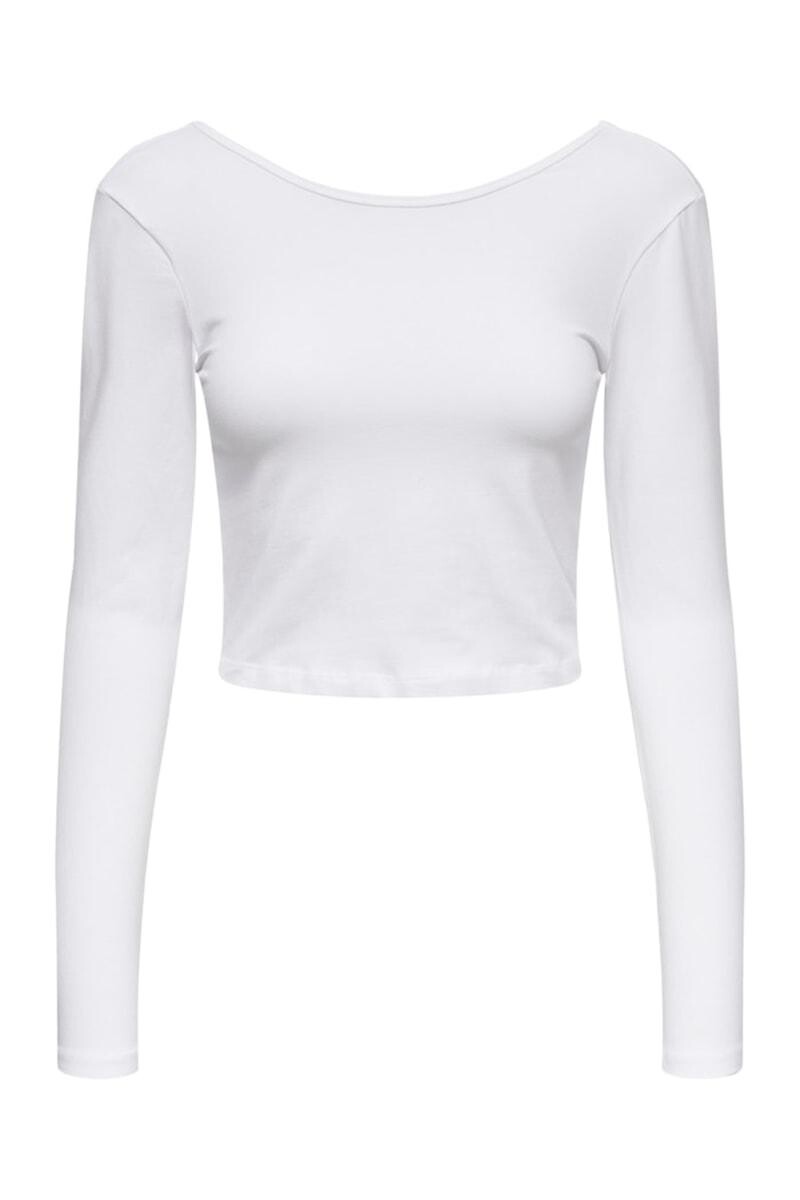 Camiseta Pure Crop - Bright White 