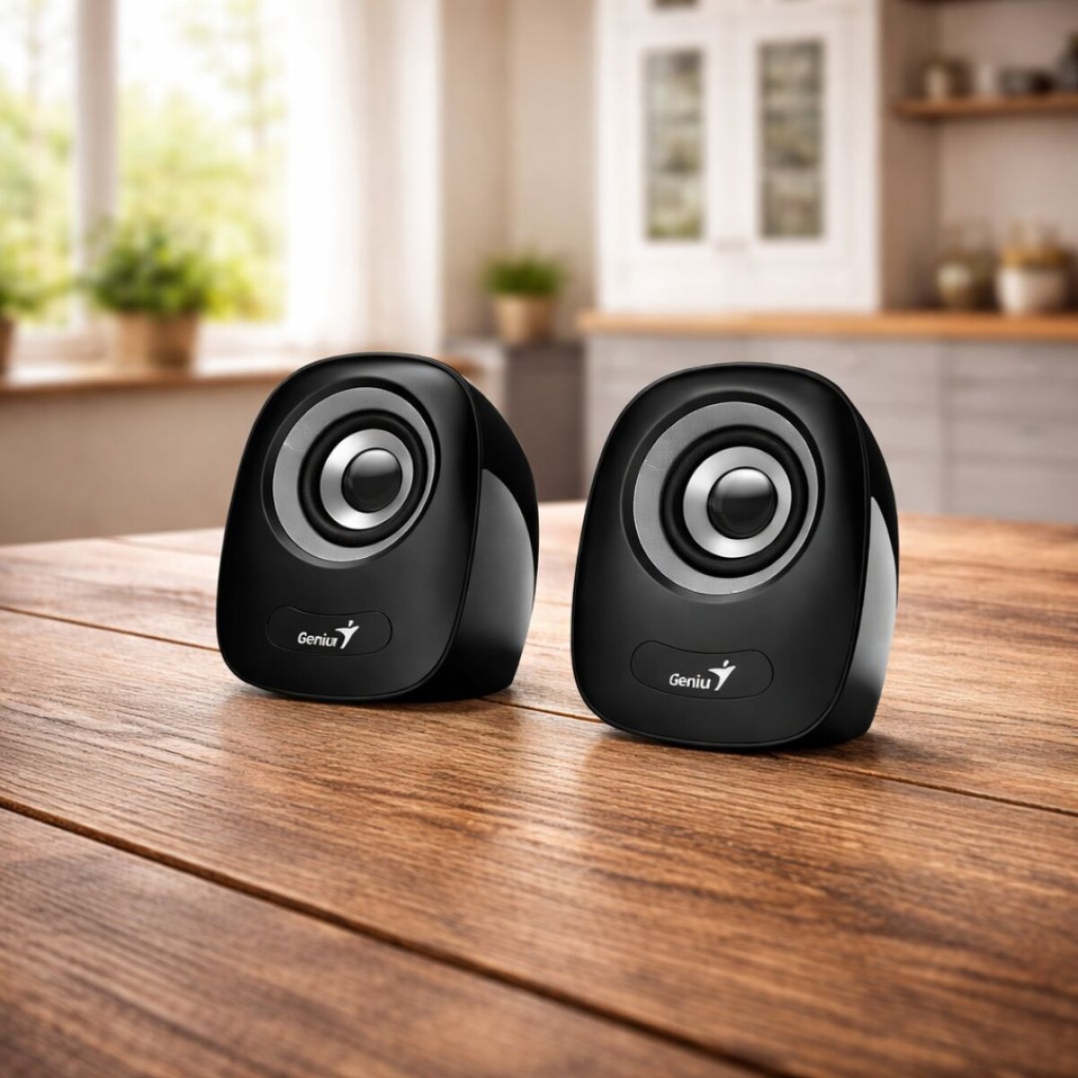 Parlantes Genius SP-Q160 3,5 mm - NEGRO 