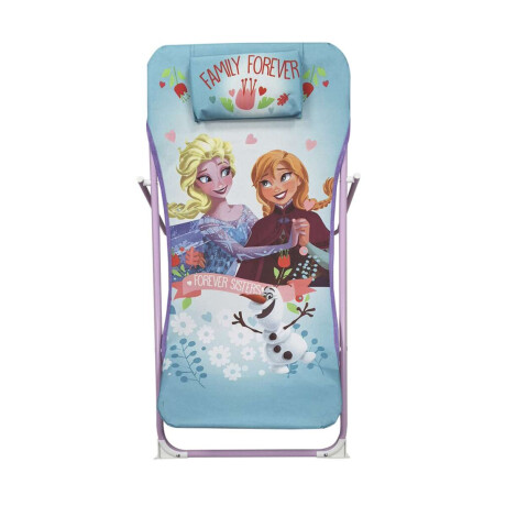 Silla Reposera Frozen Disney 3 Niveles Y Broche Seguridad Multicolor