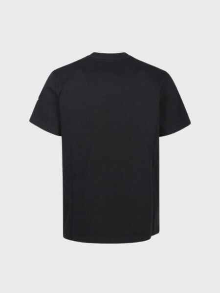 MONCLER - CAMISETA TRICOLOR LOGO Azul Marino