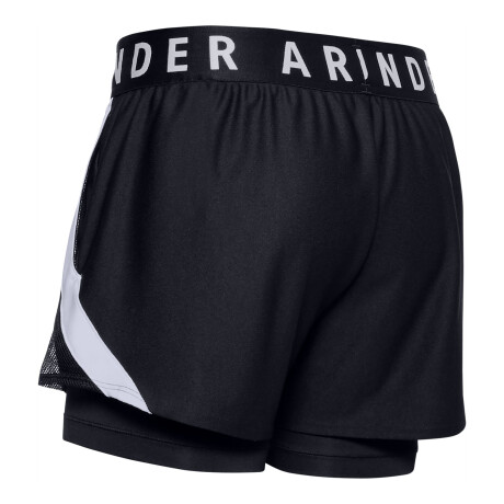 Short de Mujer Under Armour Play Up 2 en 1 Negro - Blanco