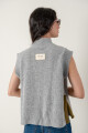 Chaleco belen Gris