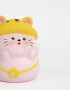 Lúdico Squeeze Squishy Gatito Con Sombrero - Combinacion Bicolor
