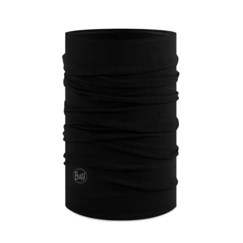 Bufanda Buff Merino Midweight Solid - Negro Bufanda Buff Merino Midweight Solid - Negro