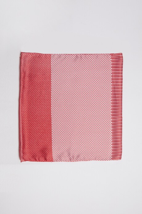 Pañuelo estampado rojo