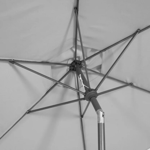 SOMBRILLA DE JARDIN 2.7M TAUPE SOMBRILLA DE JARDIN 2.7M TAUPE