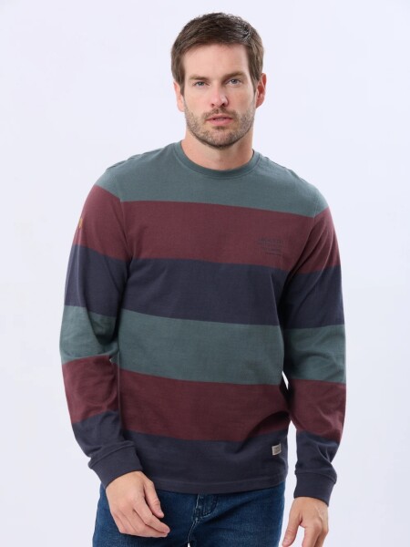 T-SHIRT LEGACY 6086 BORD AZUL