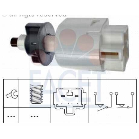 BULBO INTERRUPTOR - FRENO HILUX 05/ BYD F0 PEUG.107 VITARA SX4 HONDA - BULBO INTERRUPTOR - FRENO HILUX 05/ BYD F0 PEUG.107 VITARA SX4 HONDA -