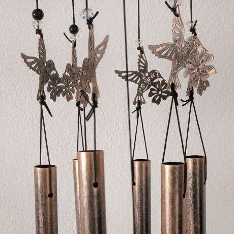 Llamador De Ángeles Figura Calada Colibrí