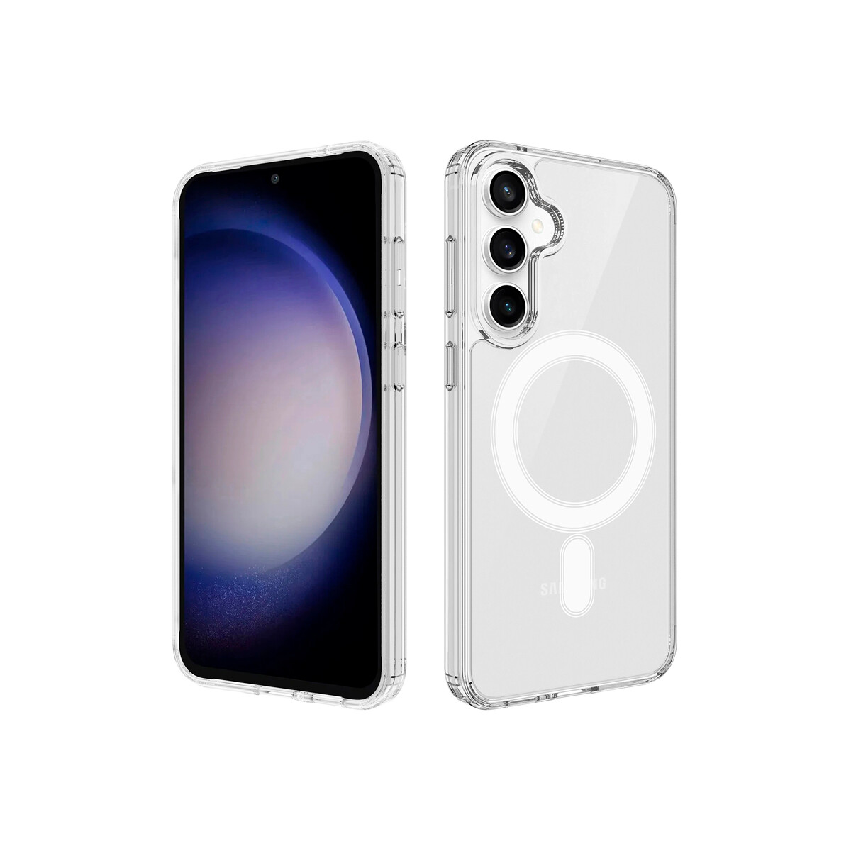 Protector para Samsung Galaxy S25 FE transparente con MagSafe 