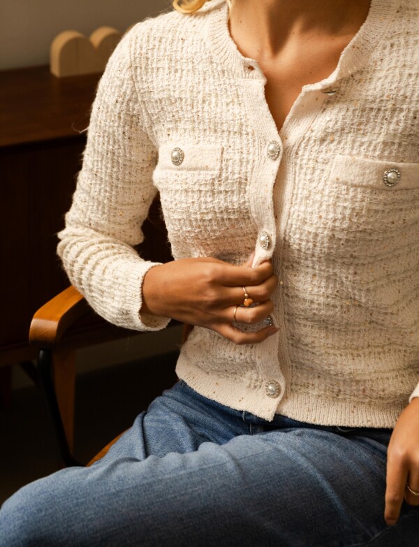 Chaqueta Tweed CRUDO