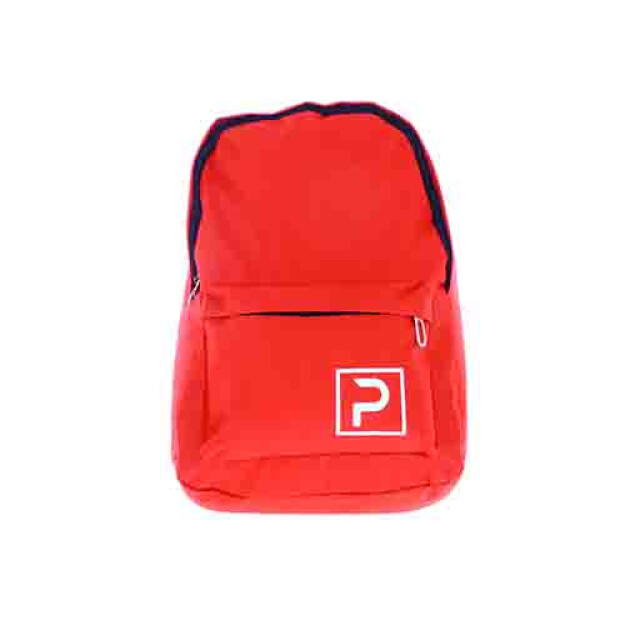 Mochila Push con logo Rojo