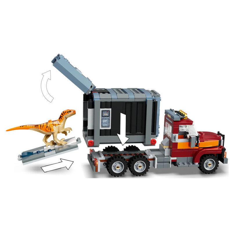 Fuga de los Dinosaurios T. rex y Atrocirraptor Jurassic Word Lego Fuga de los Dinosaurios T. rex y Atrocirraptor Jurassic Word Lego