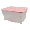 Caja organizadora 65 lts ROSADO